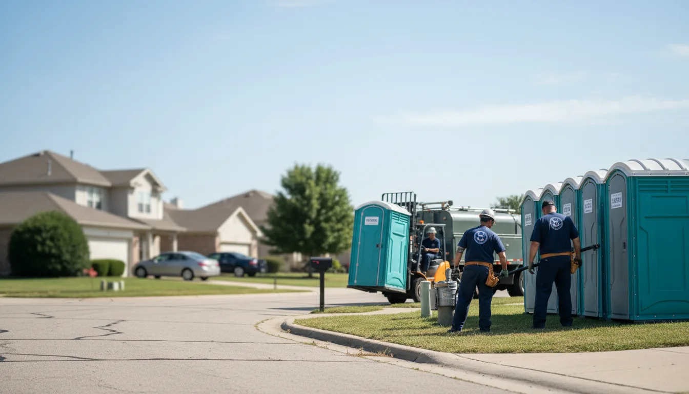 Porta Potty Rental in Collison, IL near me